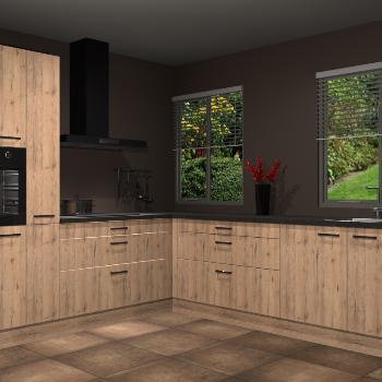 Madera Natuur keuken Palermo 34854