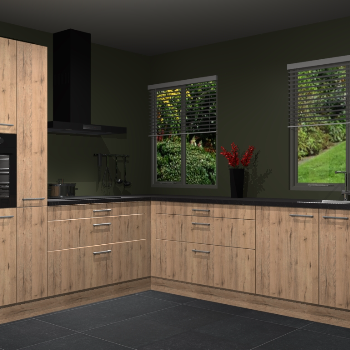 Madera Natuur keuken Palermo 34868