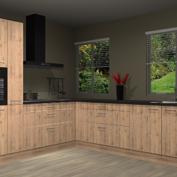 Madera Natuur keuken Palermo 34869