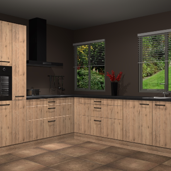 Madera Natuur keuken Palermo 34872