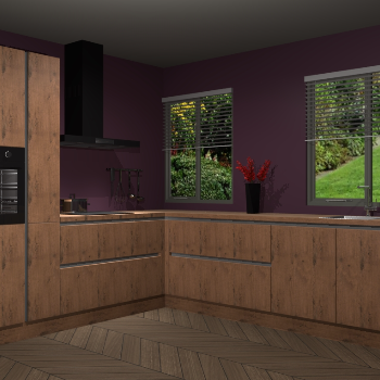 Astoria Eiken greeploze keuken Palermo 34914