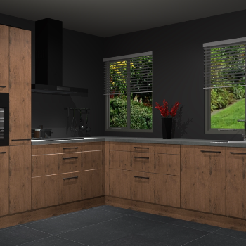 Astoria Eiken keuken Palermo 34921