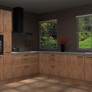 Astoria Eiken keuken Palermo 34922