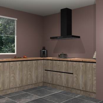 Cantaro eiken greeploze keuken Moroni 34957