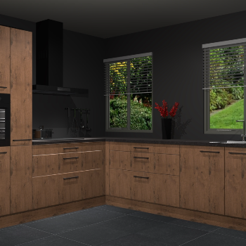 Astoria Eiken keuken Palermo 34927