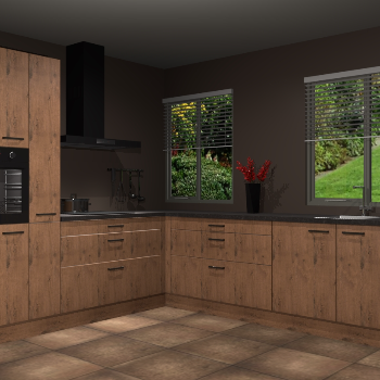 Astoria Eiken keuken Palermo 34928