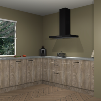 Cantaro eiken keuken Moroni 35098