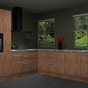 Astoria Eiken Natuur keuken Palermo 34933