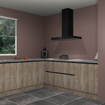 Cantaro eiken greeploze keuken Moroni 35099