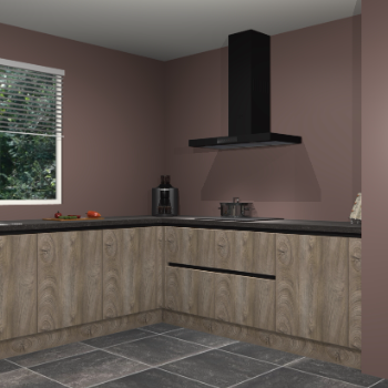 Cantaro eiken greeploze keuken Moroni 35105