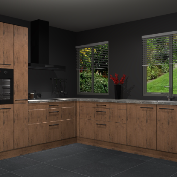 Astoria Eiken keuken Palermo 34937