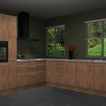 Astoria Eiken Natuur keuken Palermo 34940