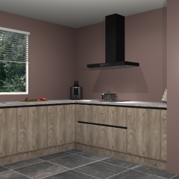 Cantaro eiken greeploze keuken Moroni 35117