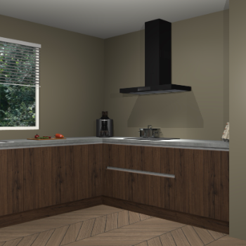 Noten greeploze keuken Moroni 35205