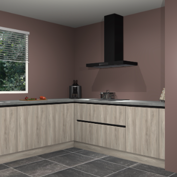 Vuren greeploze keuken Moroni 35244