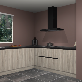 Vuren greeploze keuken Moroni 35268