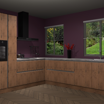 Astoria Eiken greeploze keuken Palermo 34942