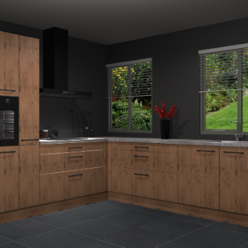 Astoria Eiken keuken Palermo 34943