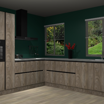 Cantaro Eiken greeploze keuken Palermo 35051