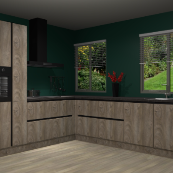 Cantaro Eiken greeploze keuken Palermo 35057