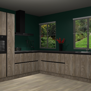 Cantaro Eiken greeploze keuken Palermo 35075