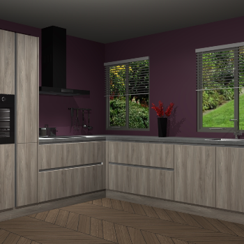 Vuren Greeploze Keuken Palermo 35789