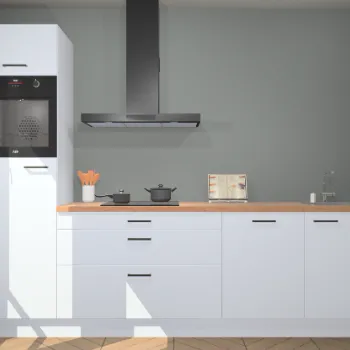 Sneeuwwitte keuken Riga 21483