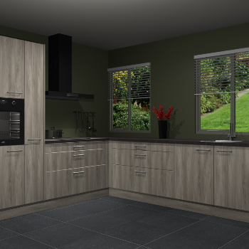 Vuren  Keuken Palermo 35793