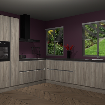 Vuren Greeploze Keuken Palermo 35795