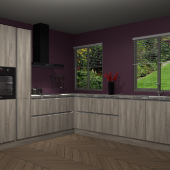 Vuren Greeploze Keuken Palermo 35801