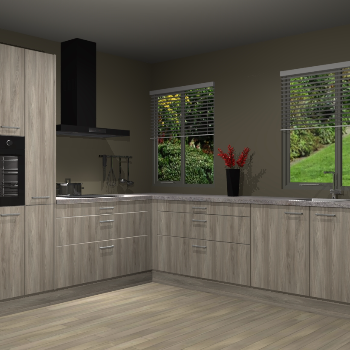 Vuren  Keuken Palermo 35806