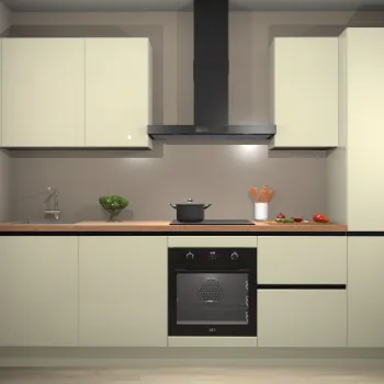 Magnolia hoogglans greeploze keuken Dakar 21491
