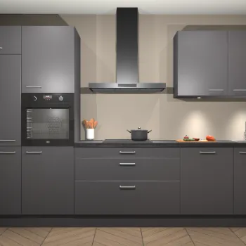 Onyxgrijze keuken Ankara 21730