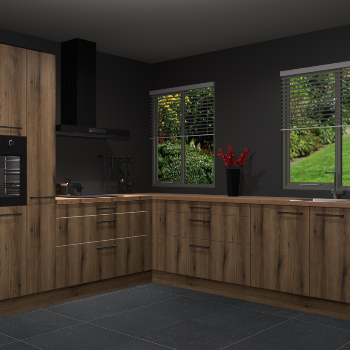 Gouden Eiken keuken Palermo 35916