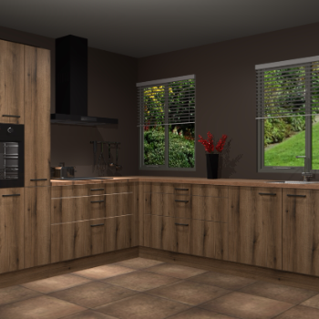 Gouden Eiken keuken Palermo 35917