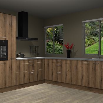 Gouden Eiken keuken Palermo 35924