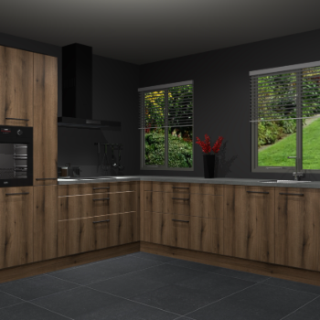 Gouden Eiken keuken Palermo 35926