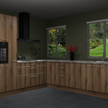 Gouden Eiken keuken Palermo 35935