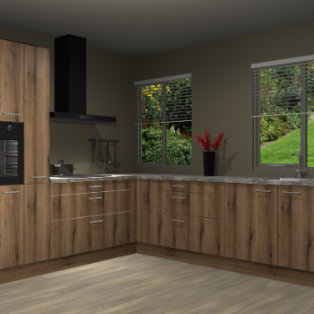 Gouden Eiken keuken Palermo 35936