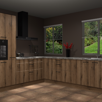 Gouden Eiken keuken Palermo 35939