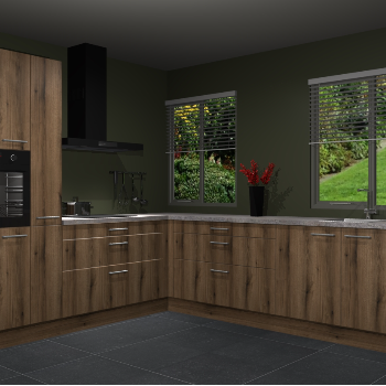 Gouden Eiken keuken Palermo 35941