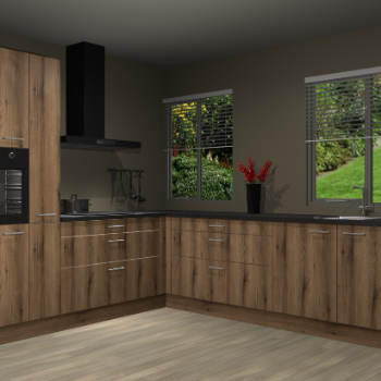 Gouden Eiken keuken Palermo 35948