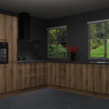 Gouden Eiken keuken Palermo 35950