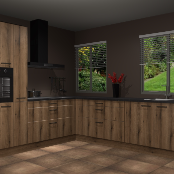 Gouden Eiken keuken Palermo 35951