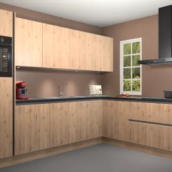 Madera natuur greeploze keuken Paramaribo 11633