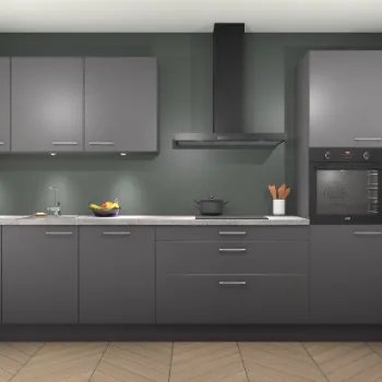 Onyxgrijze keuken Stockholm 21751