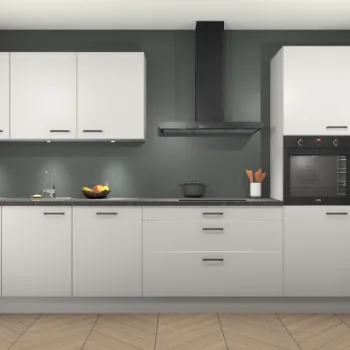 Zijdegrijze keuken Stockholm 21754