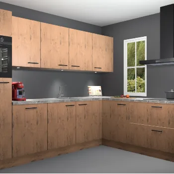 Astoria Eiken keuken Paramaribo 11660