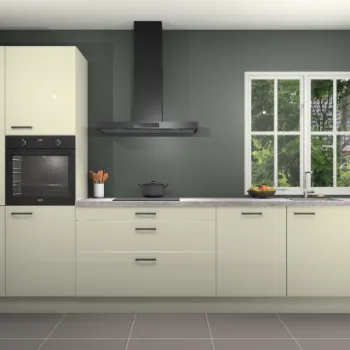 Magnolia hoogglans keuken Antwerpen 21785