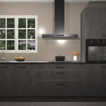 Beton antraciet keuken Venetië 21746